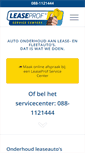 Mobile Screenshot of leaseprof.nl